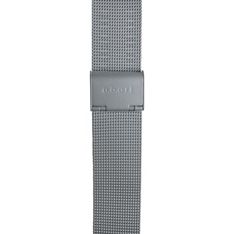 Steel mesh band brushed Milanais